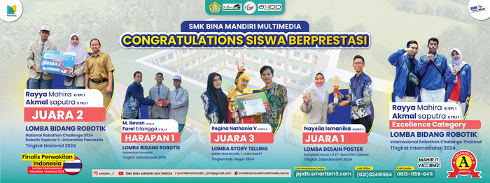 Prestasi SMK Bina Mandiri Multimedia