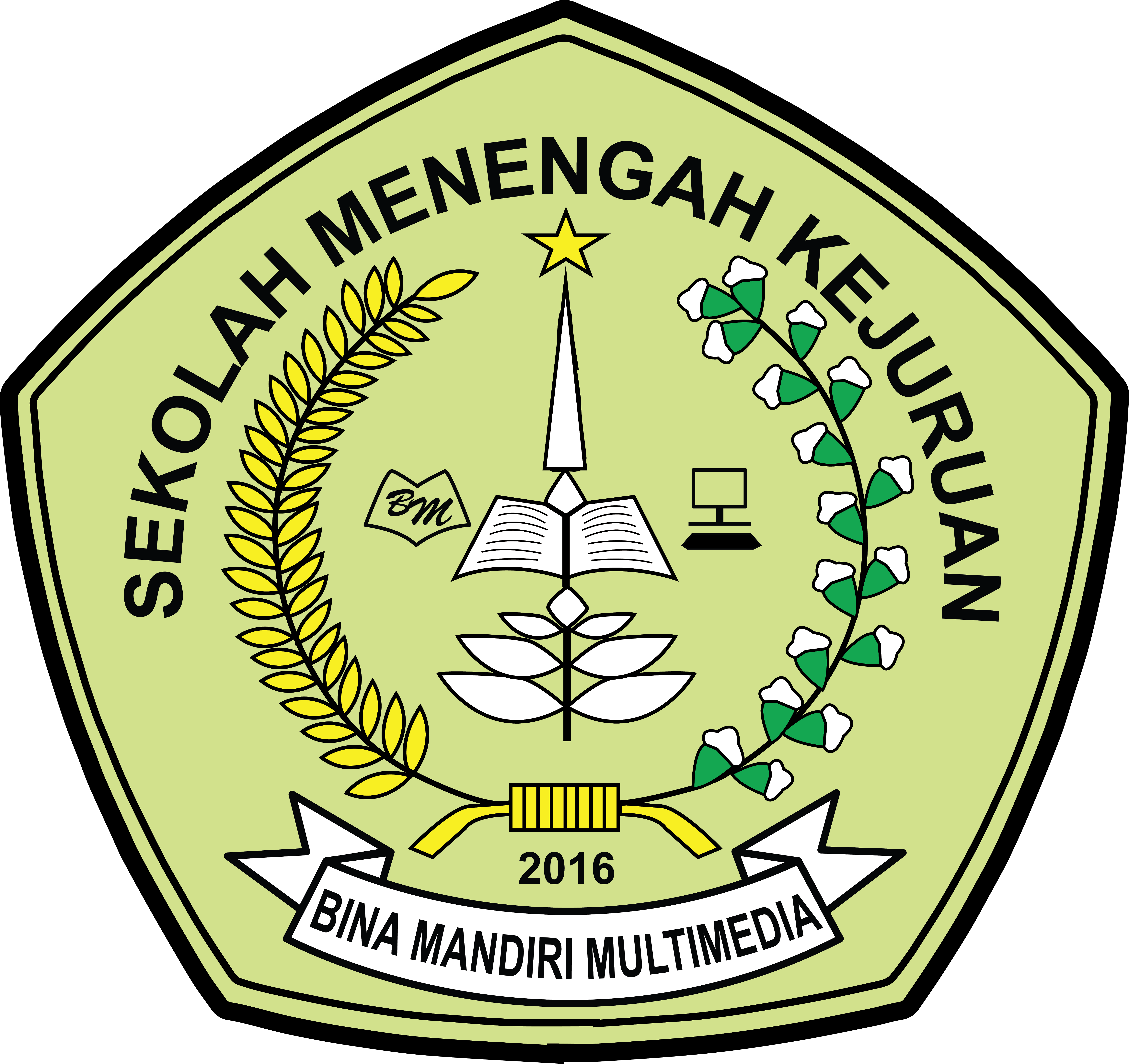 Logo SMK Bina Mandiri Multimedia