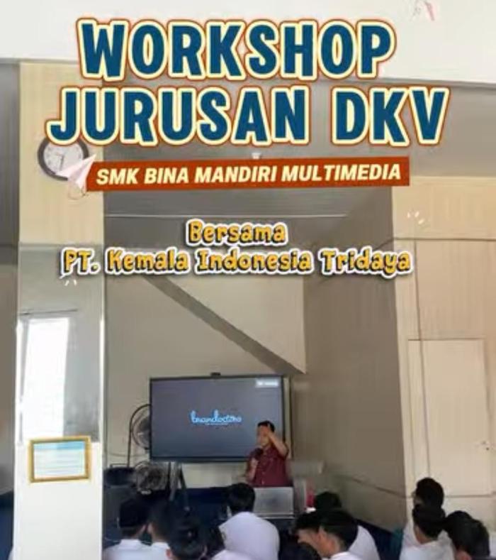 Workshop Jurusan DKV Bersama PT. Kemala Indonesia Tridaya: Meningkatkan Kompetensi dan Kreativitas Siswa