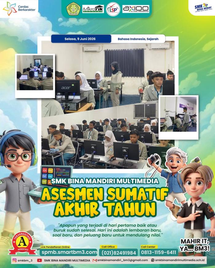 Asesmen Sumatif Akhir Tahun (ASAT) 2026 Berlangsung Lancar dan Kondusif