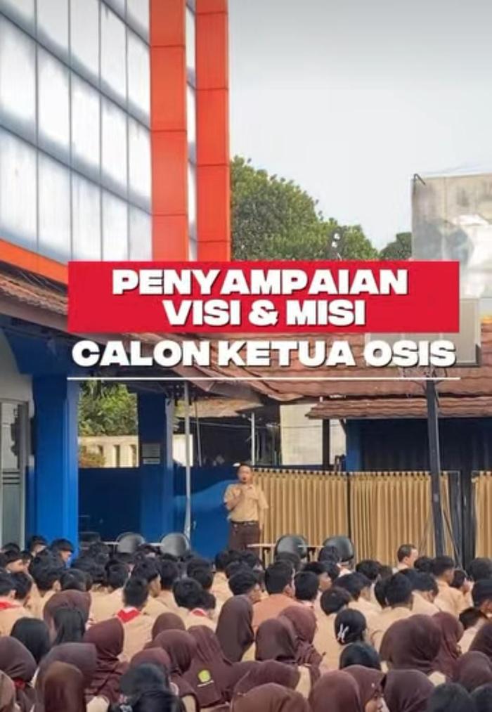 Sambut Pemilihan Ketua OSIS, Para Kandidat Paparkan Visi dan Misi Terbaik di Hadapan Ratusan Siswa