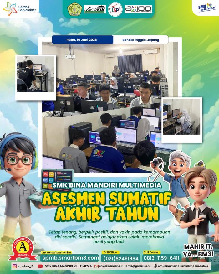 Asesmen Sumatif Akhir Tahun (ASAT) 2026 Berjalan Lancar dan Penuh Semangat