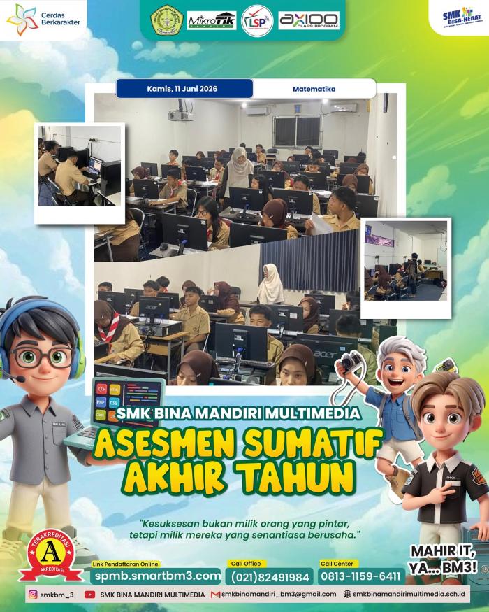 Asesmen Sumatif Akhir Tahun (ASAT) 2026 Berjalan Tertib dan Penuh Optimisme